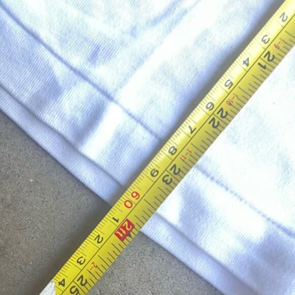 True Vintage Ringer T-shirt 60s 70s uss constellation cv-64 warship army Tee - Picture 6 of 7